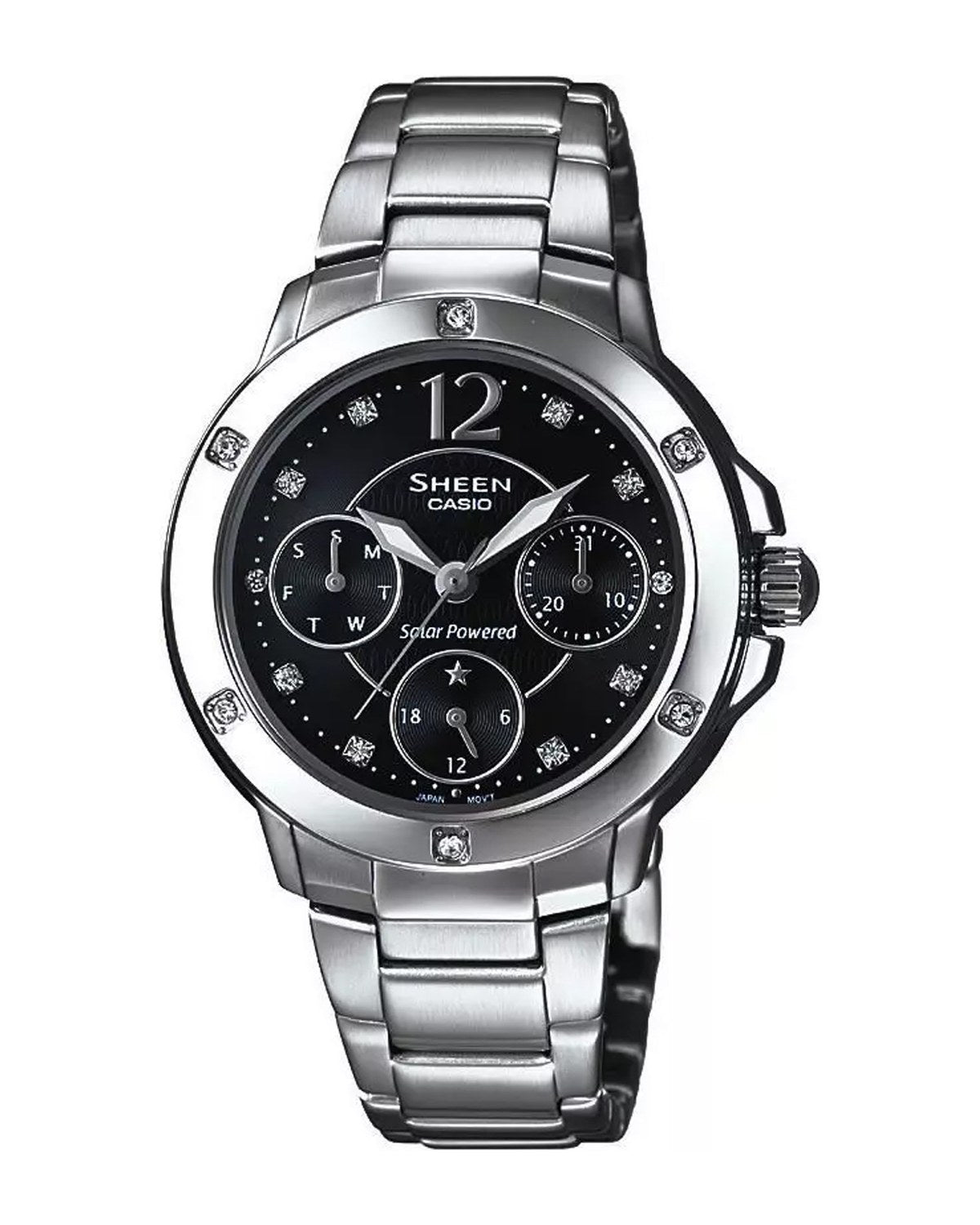 Casio Sheen SHE-3022SBD-1ADF Solar Kadın Kol Saati