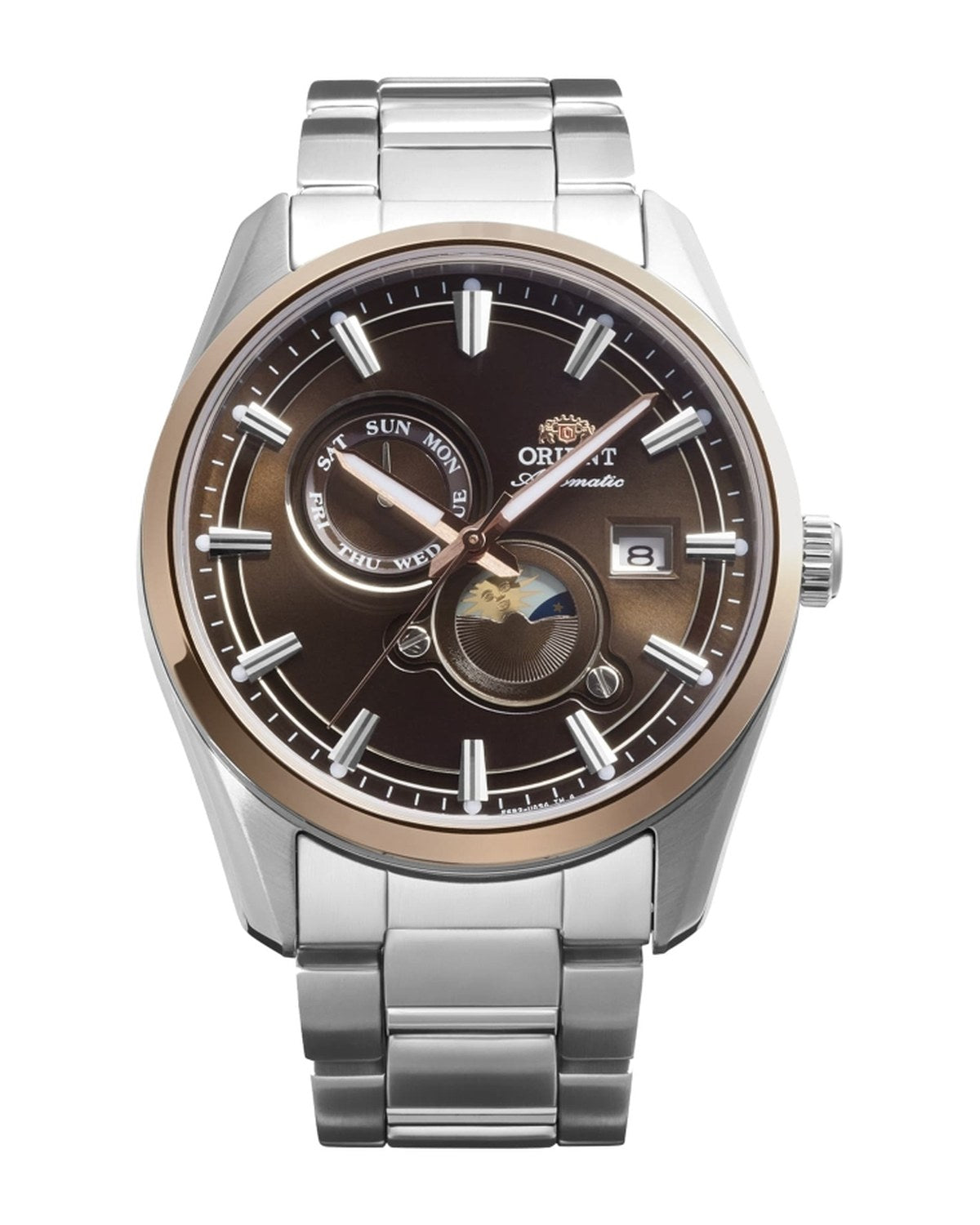 Orient Sun and Moon RA-AK0313Y30B Otomatik Erkek Kol Saati